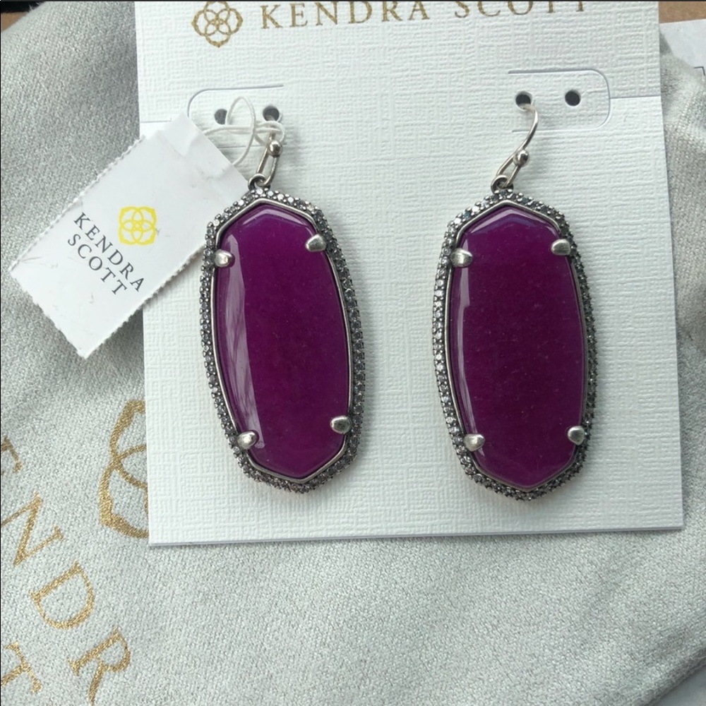 NWT Kendra Scott Elle Earrings - Picture 2 of 4
